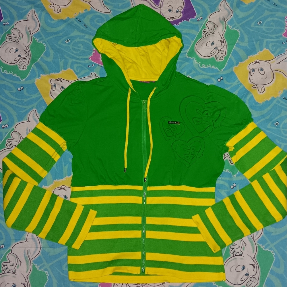 New Y2K Luxirie By LRG Vintage Zip Hoodie